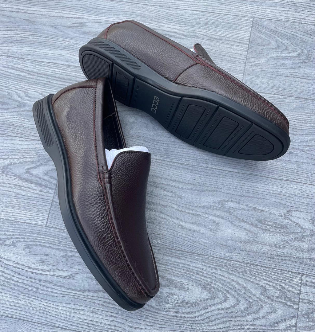 ecco unmarked Comfort Leather Loafers