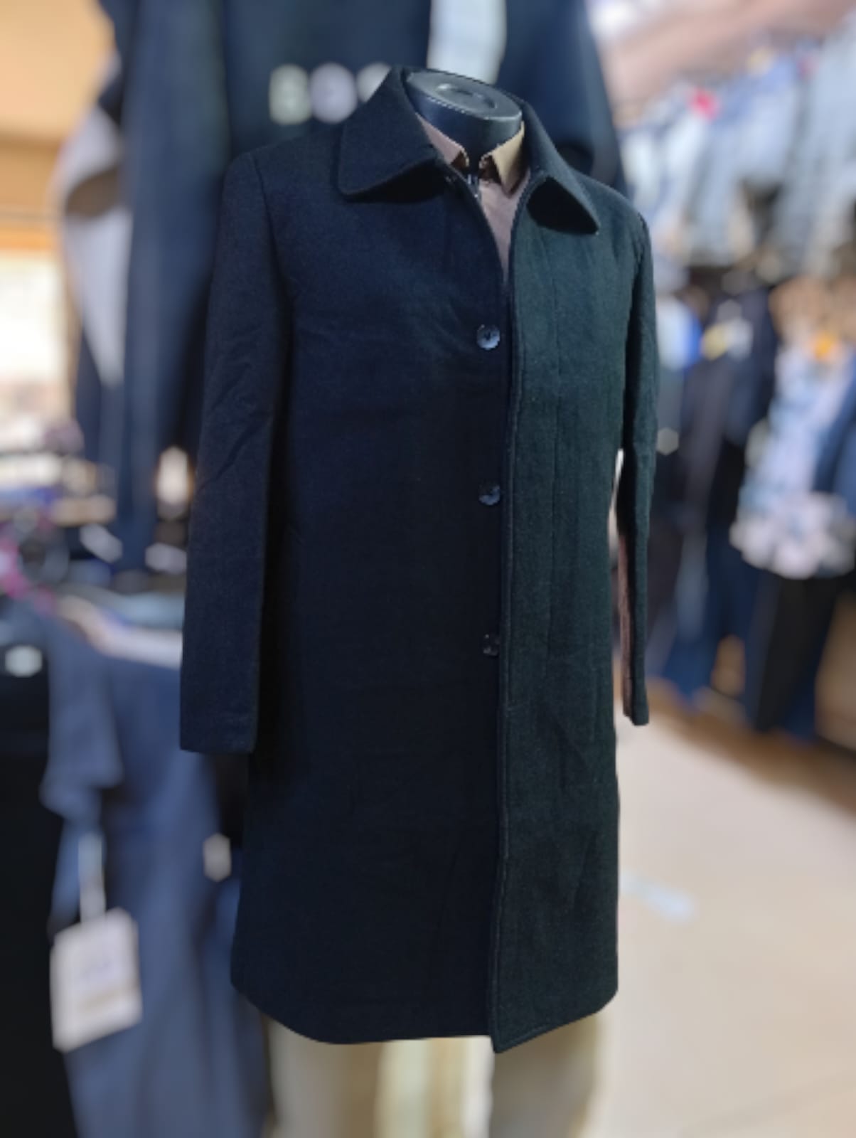 Premium Wool Blend Overcoat