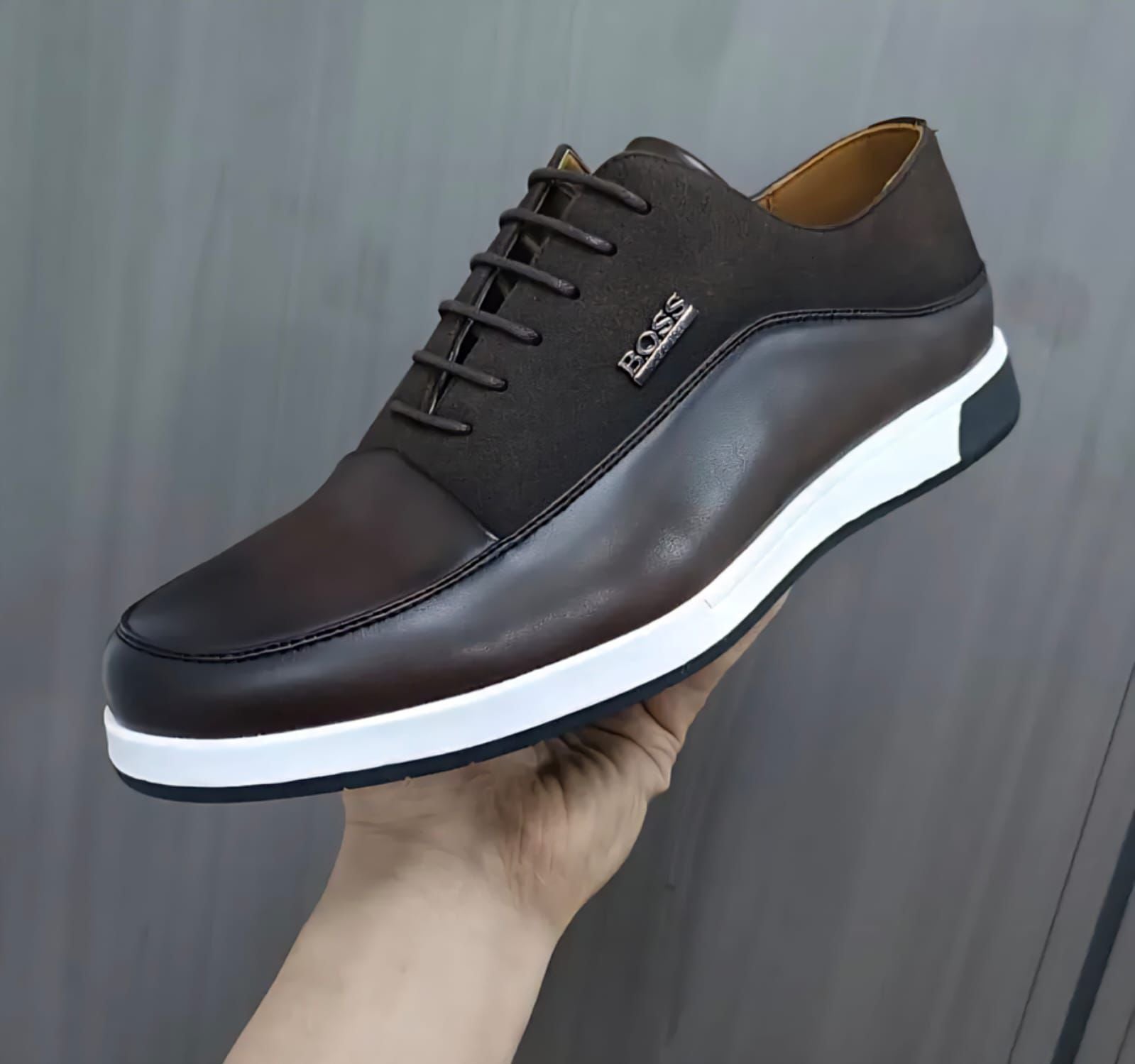 Men’s Premium Hybrid Leather Sneakers