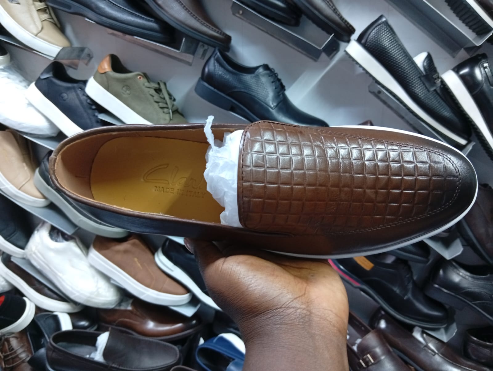 Monarch Grid Luxe Slip-On