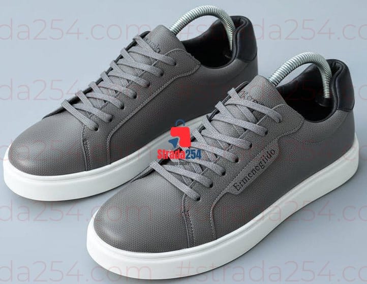 Men’s Premium  Low-Top Sneakers – Minimalist Casual Luxury Trainers-(MH)