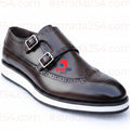 🕴️ Monarch Double Monk Dress Shoes – Classic Luxe Series #6.9