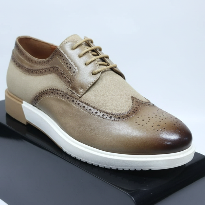 ✨Berluti-Inspired Luxe Hybrid Derby Brogues✨