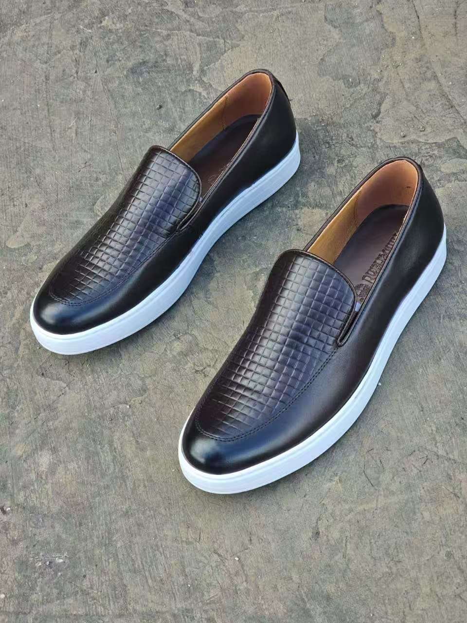 Monarch Grid Luxe Slip-On