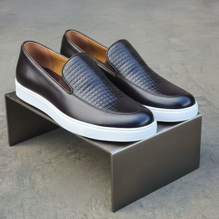 Monarch Grid Luxe Slip-On