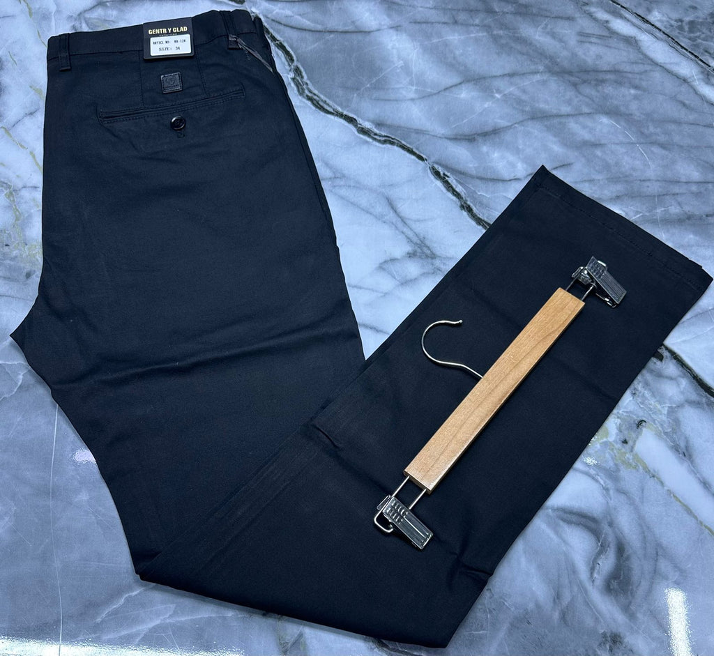 Men’s Classic Khaki Trousers – Smart Casual Fit