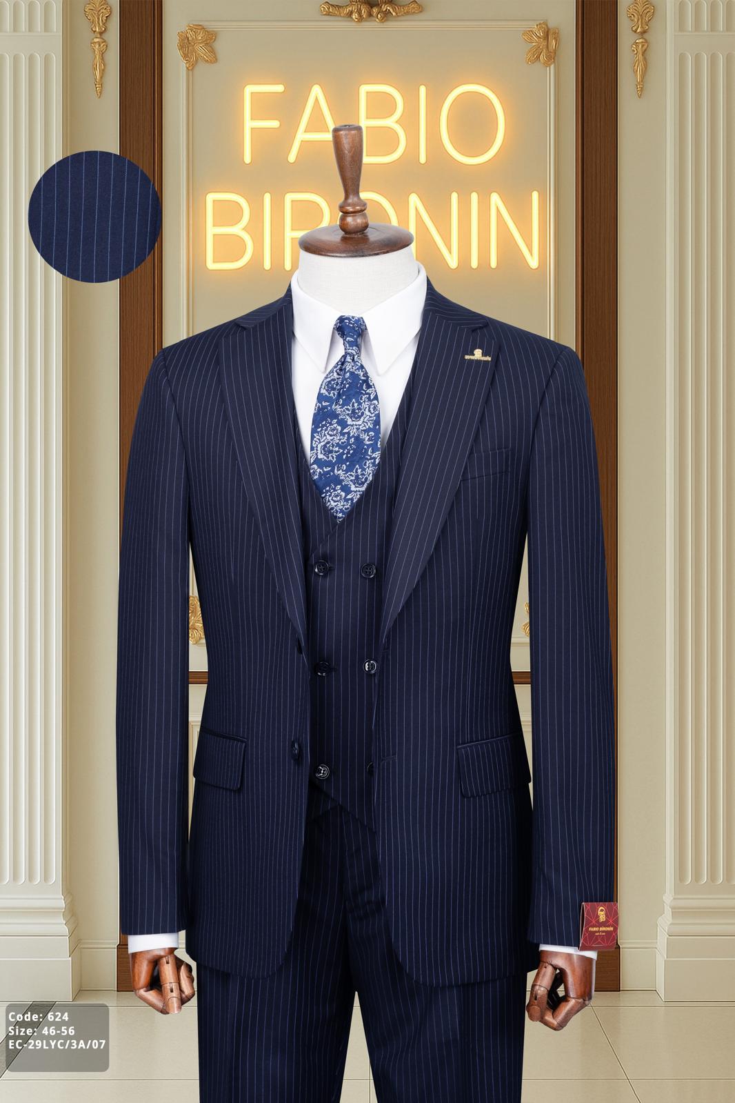 Fabio Bironin Executive Pinstripe Collection