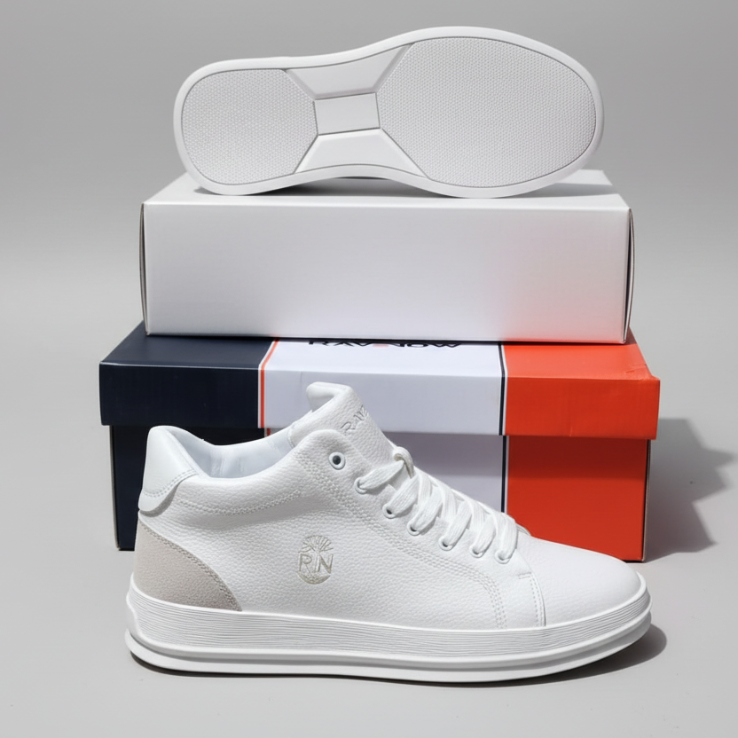 RN Urban Mid-Top Sneakers | Casual Leather Street Boots