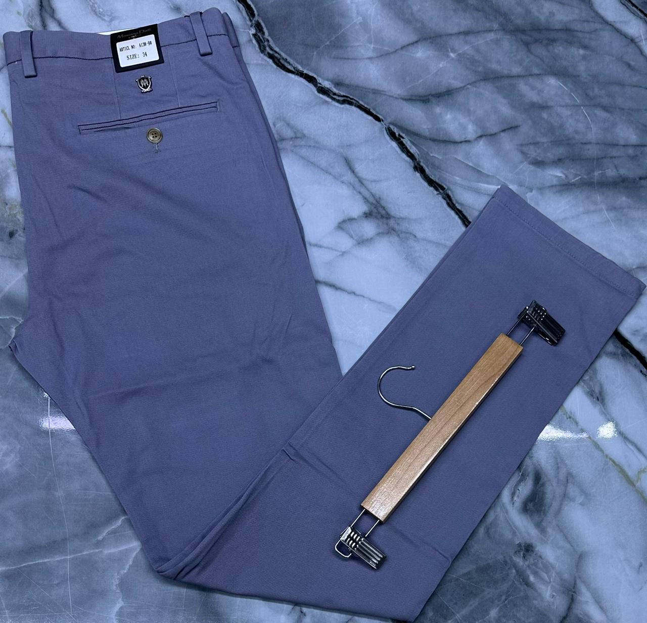 Men’s Classic Khaki Trousers – Smart Casual Fit