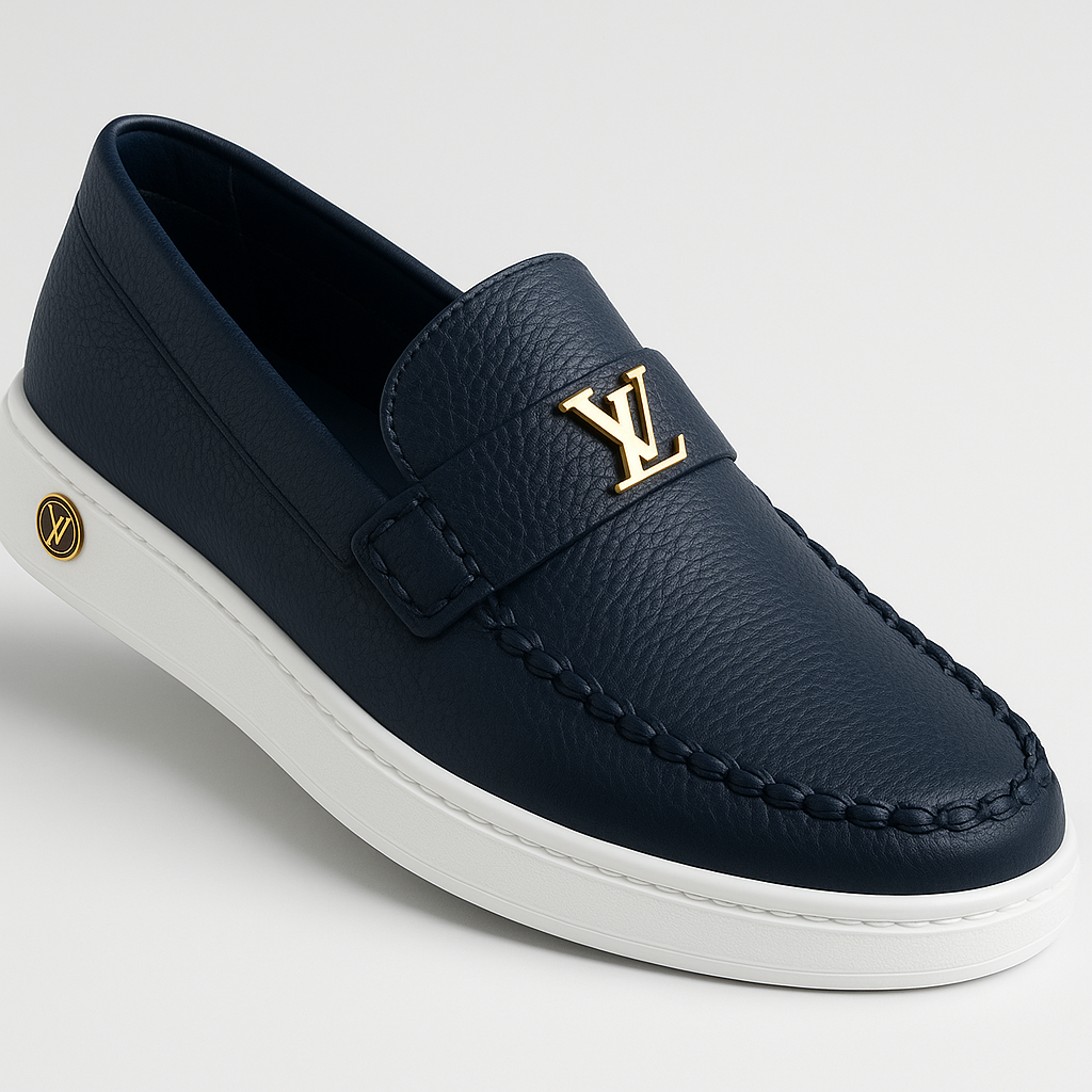 LV Premium Men’s Leather Loafer Collection