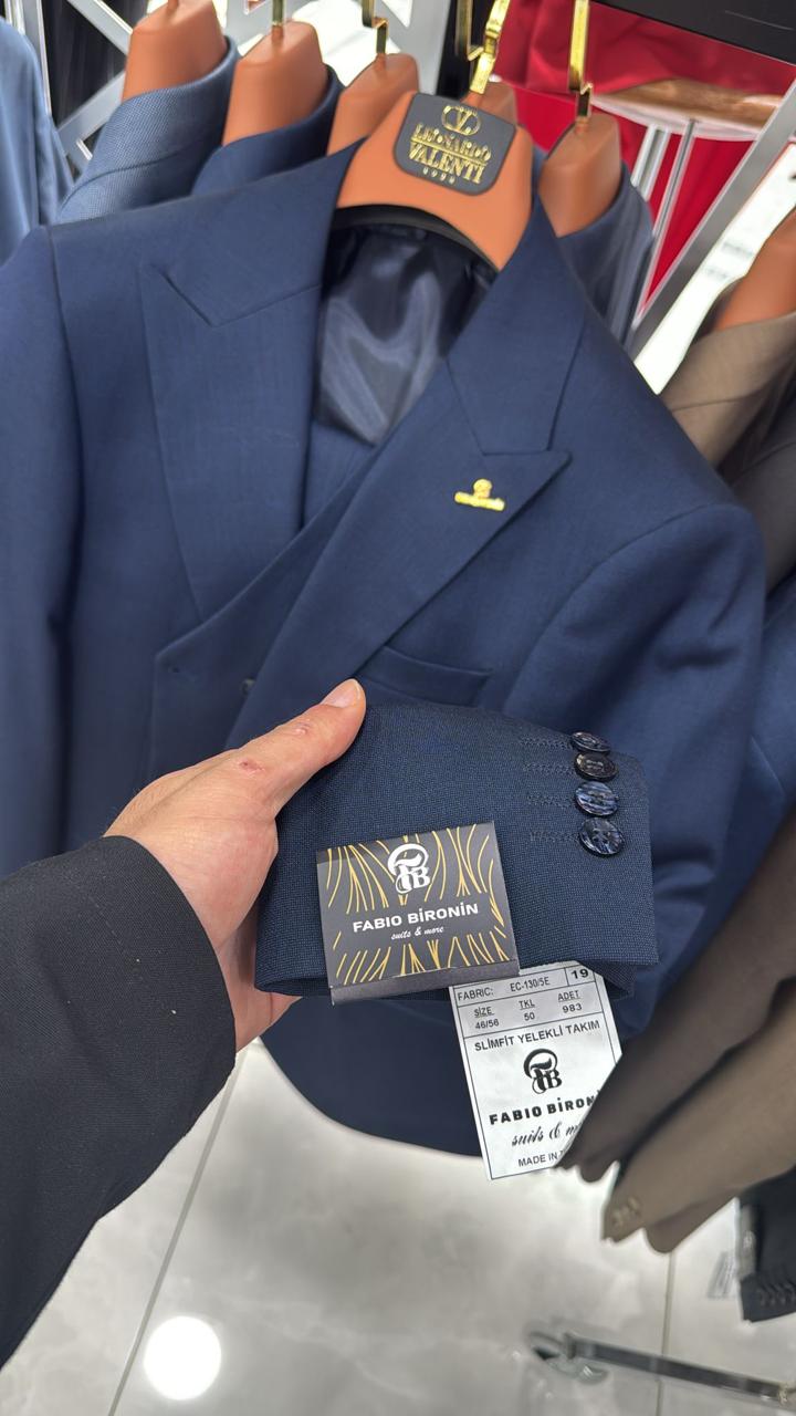 Fabio Bironin Executive Pinstripe Collection