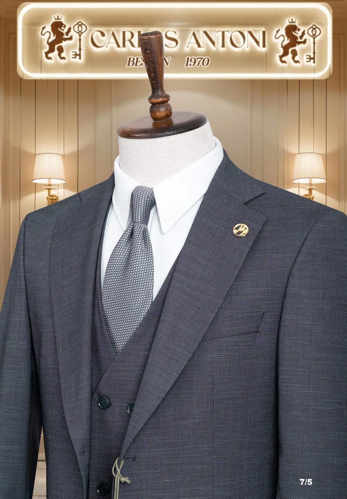 💼 Premium Men’s Three-Piece Suits – Modern Elegance in Every Color