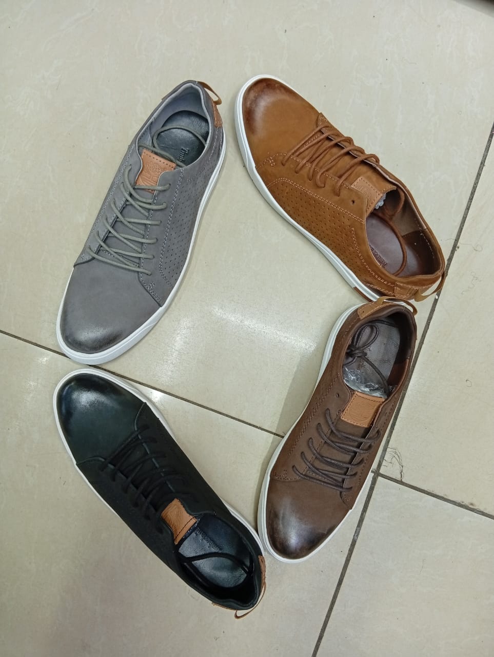 UrbanCraft Leather Sneakers