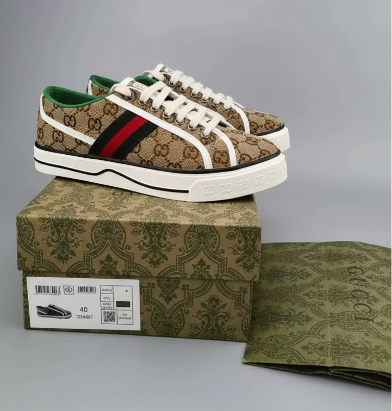 Fashion Sneakers | Designer-Style Casual Shoes with Patterned Finish