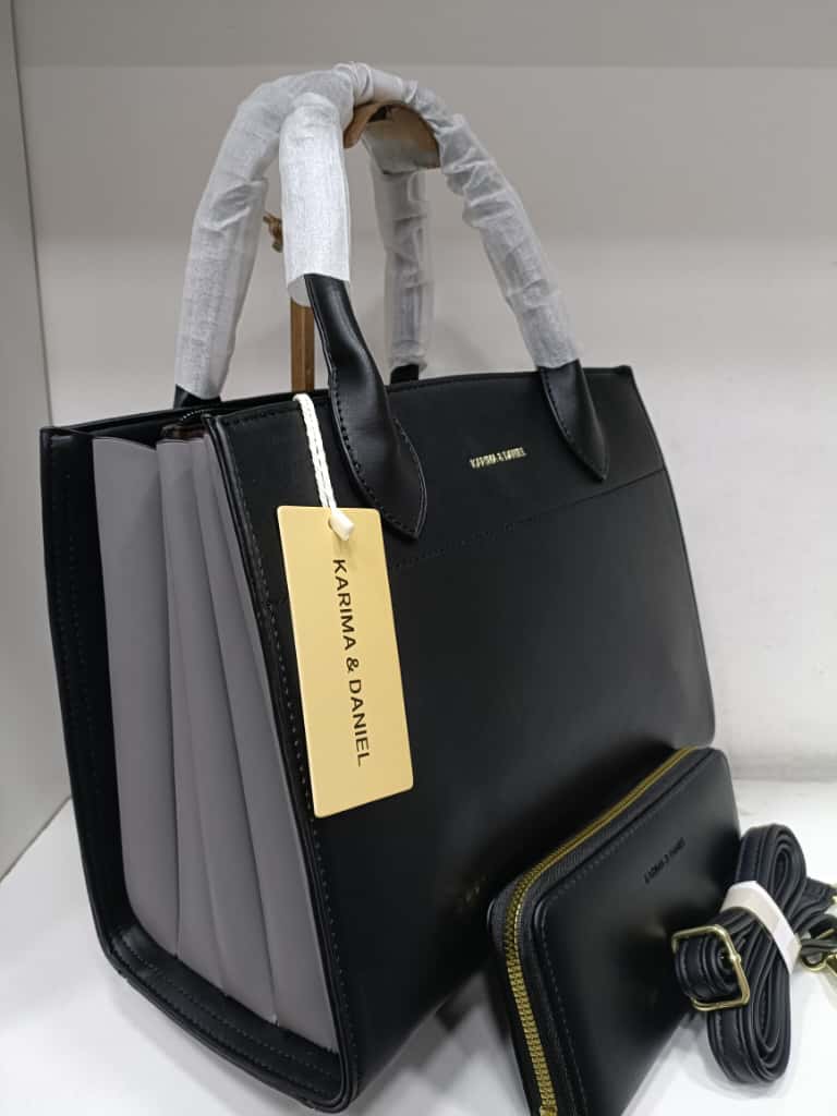 Executive Luxe Structured Tote Set