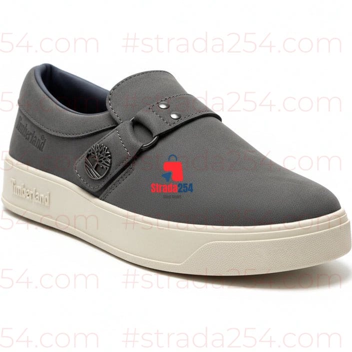 👟 Men’s Premium Slip-On Buckle Sneakers – Urban Luxe Series