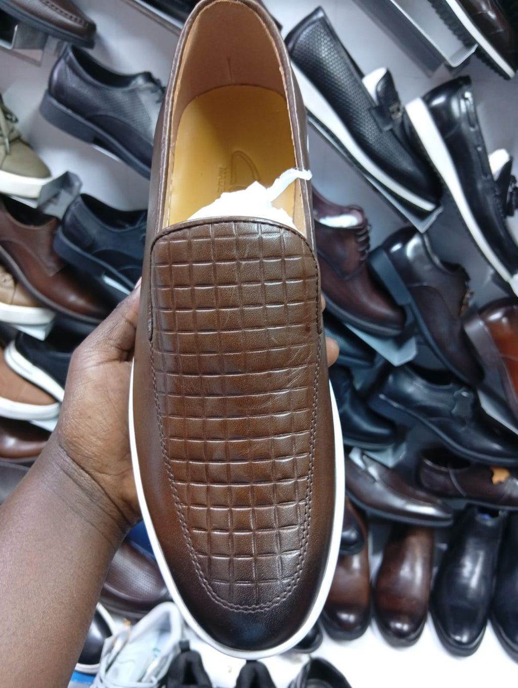 Monarch Grid Luxe Slip-On