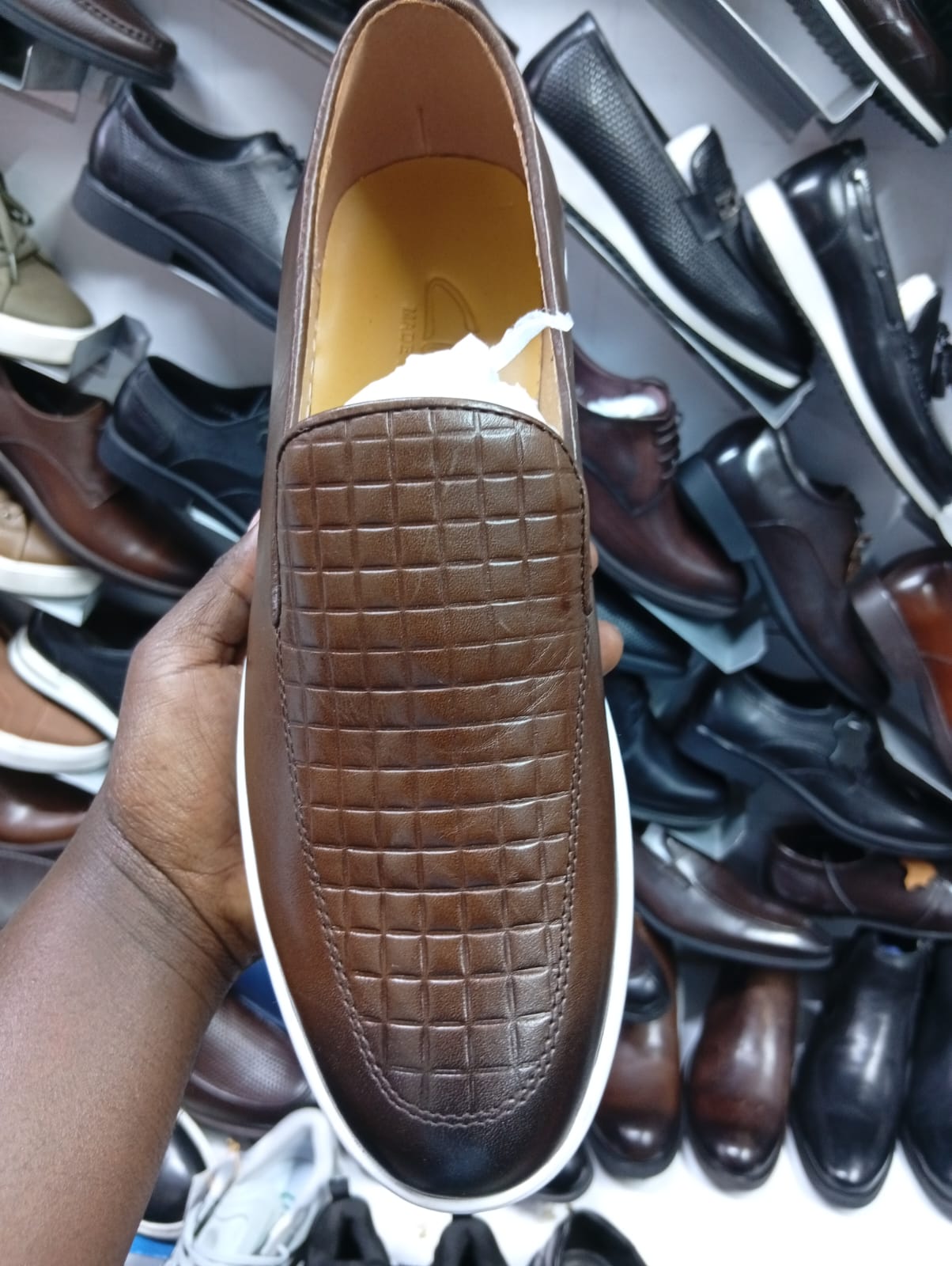 Monarch Grid Luxe Slip-On