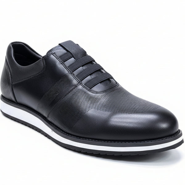 FlexForm Elastic Lace Leather Shoes