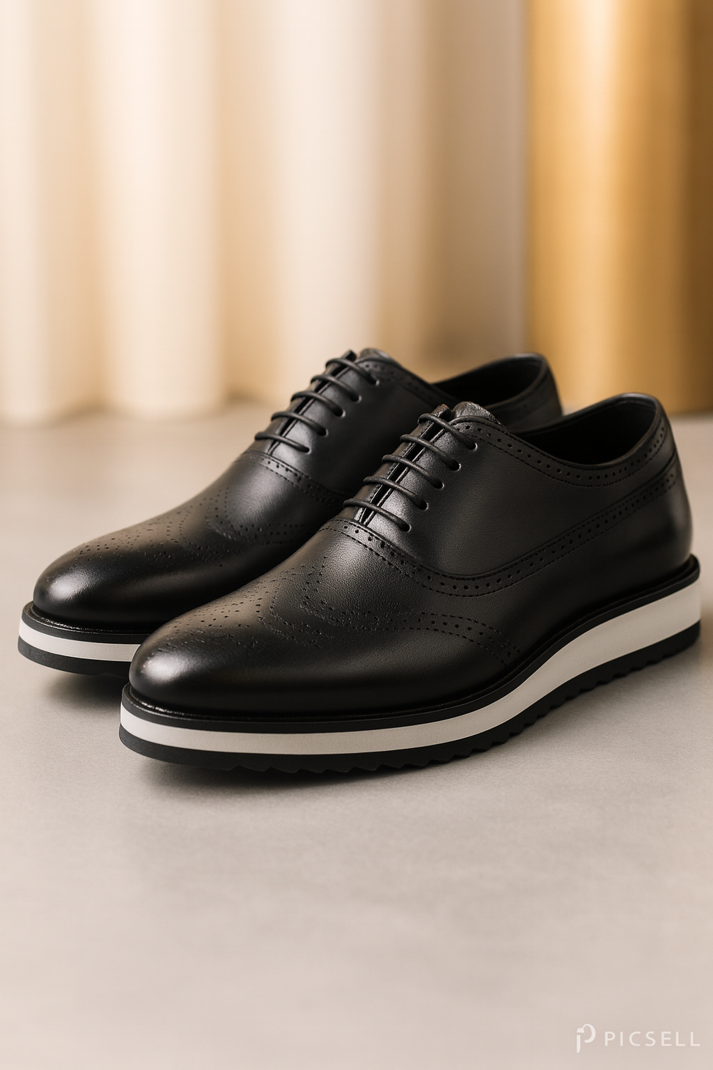 🔥 John Foster Men’s Oxford Sneakers – Elegant. Modern. Comfortable. 🔥