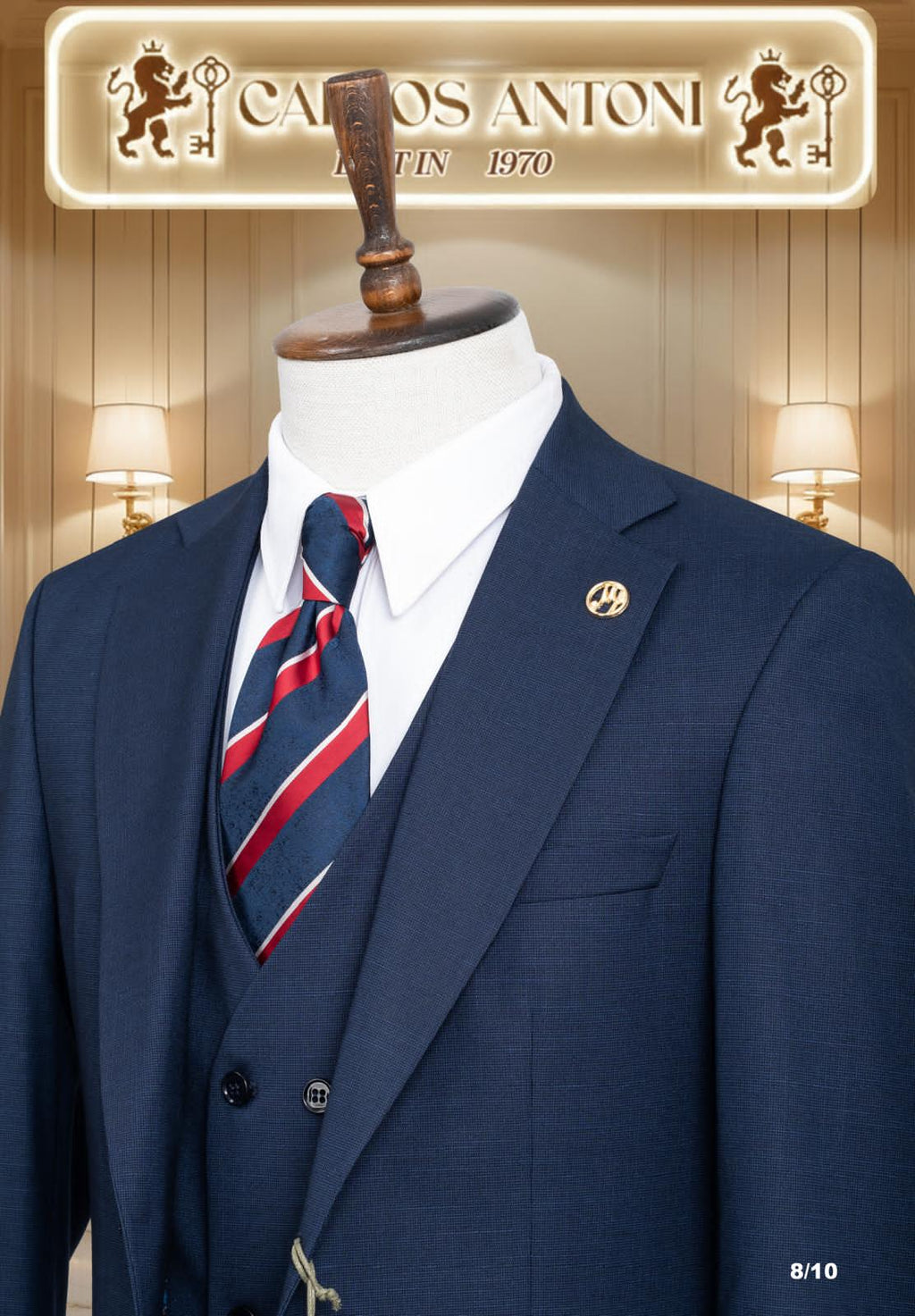 💼 Premium Men’s Three-Piece Suits – Modern Elegance in Every Color