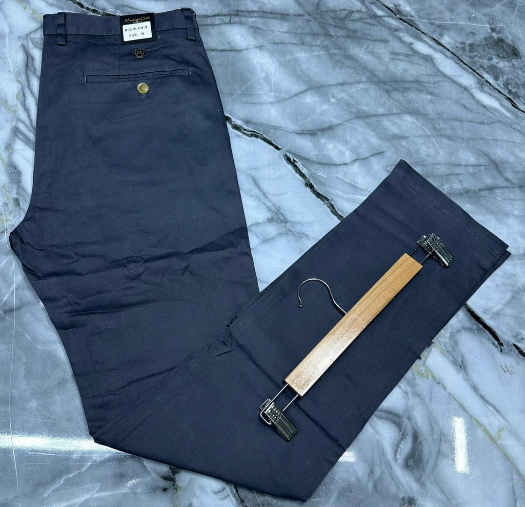 Men’s Classic Khaki Trousers – Smart Casual Fit