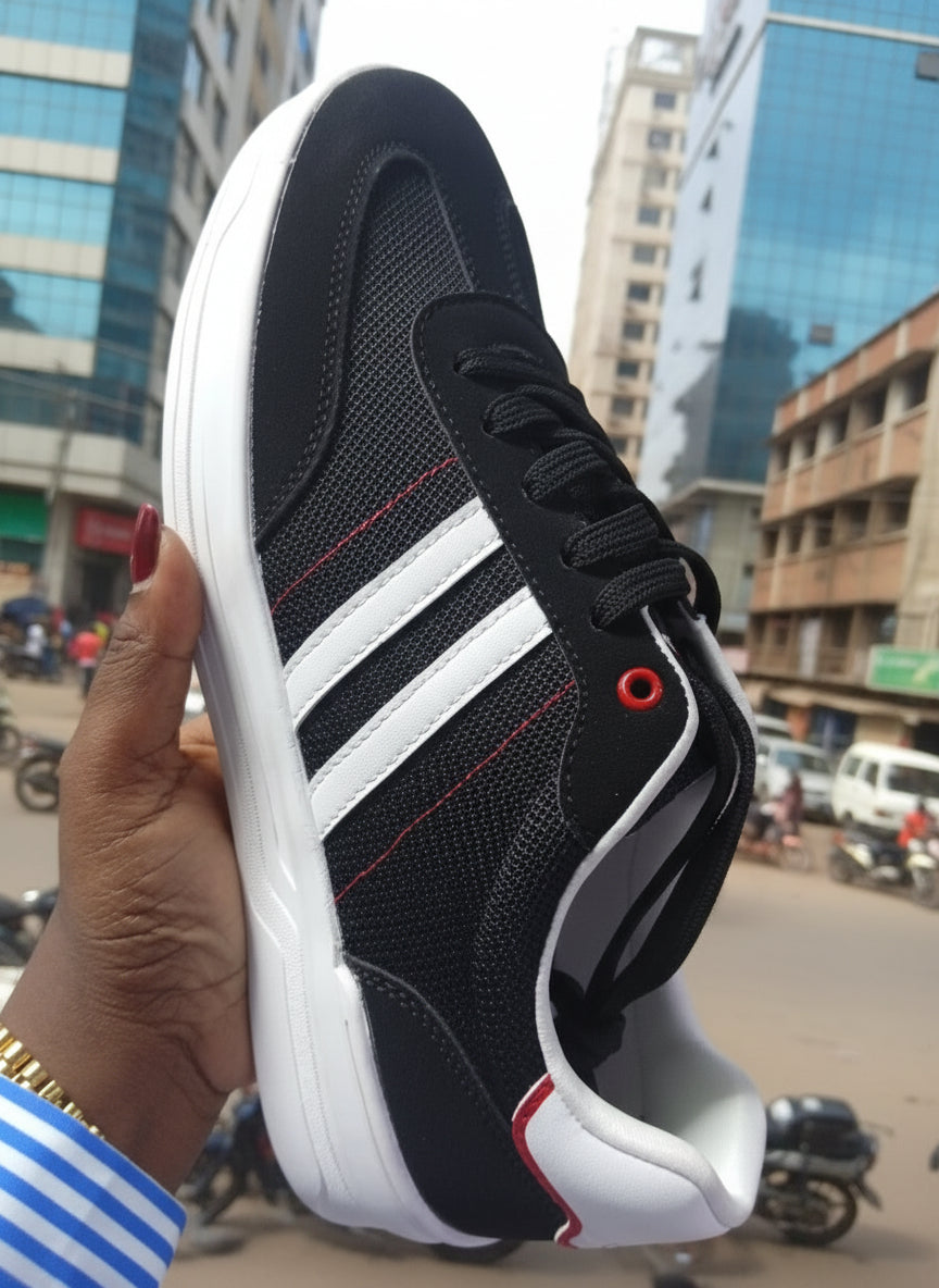 Lag Men’s Casual Sneakers – Breathable Mesh Low-Top Shoes with Cushioned Sole