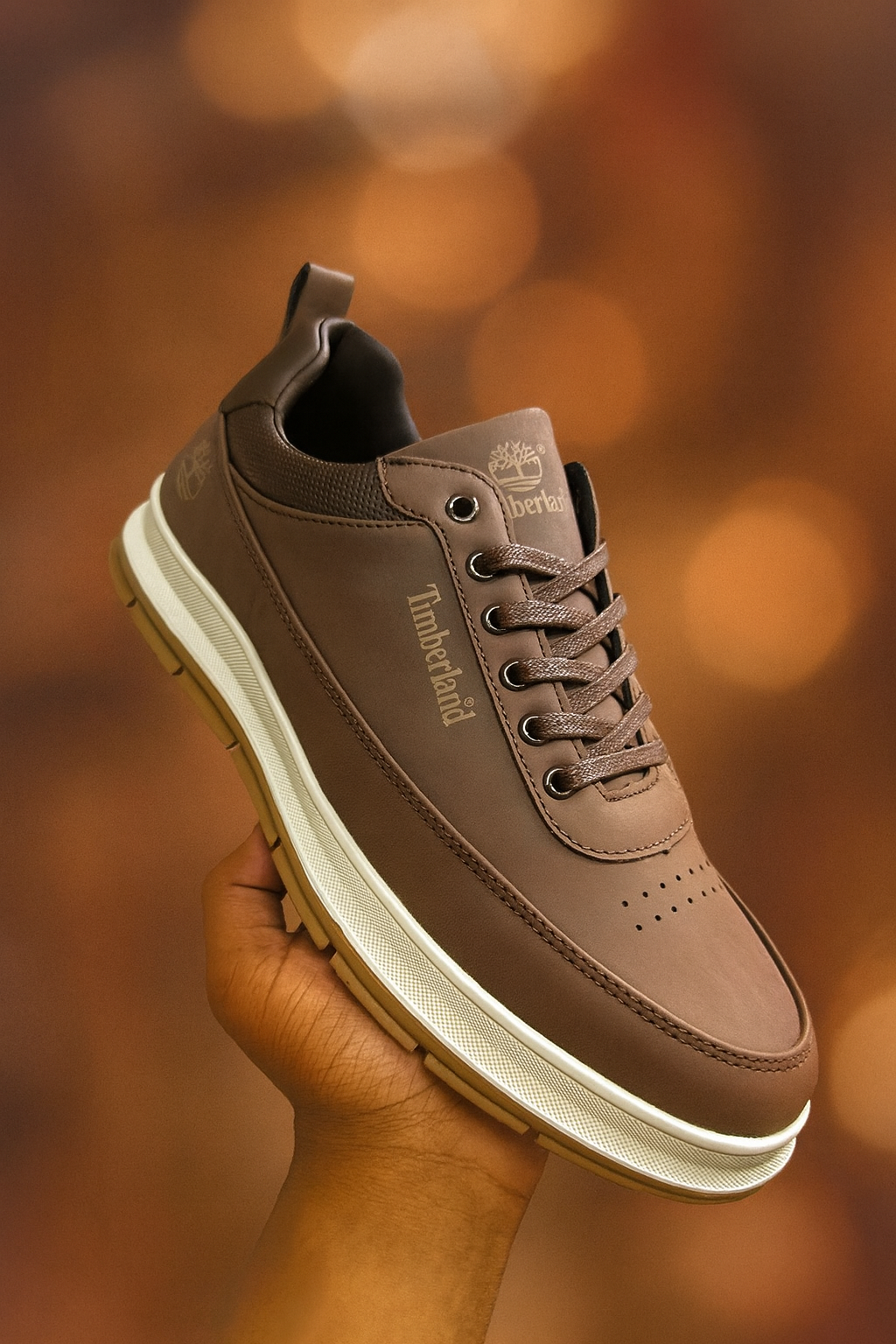 Tim Men’s Classic Black Casual Sneakers