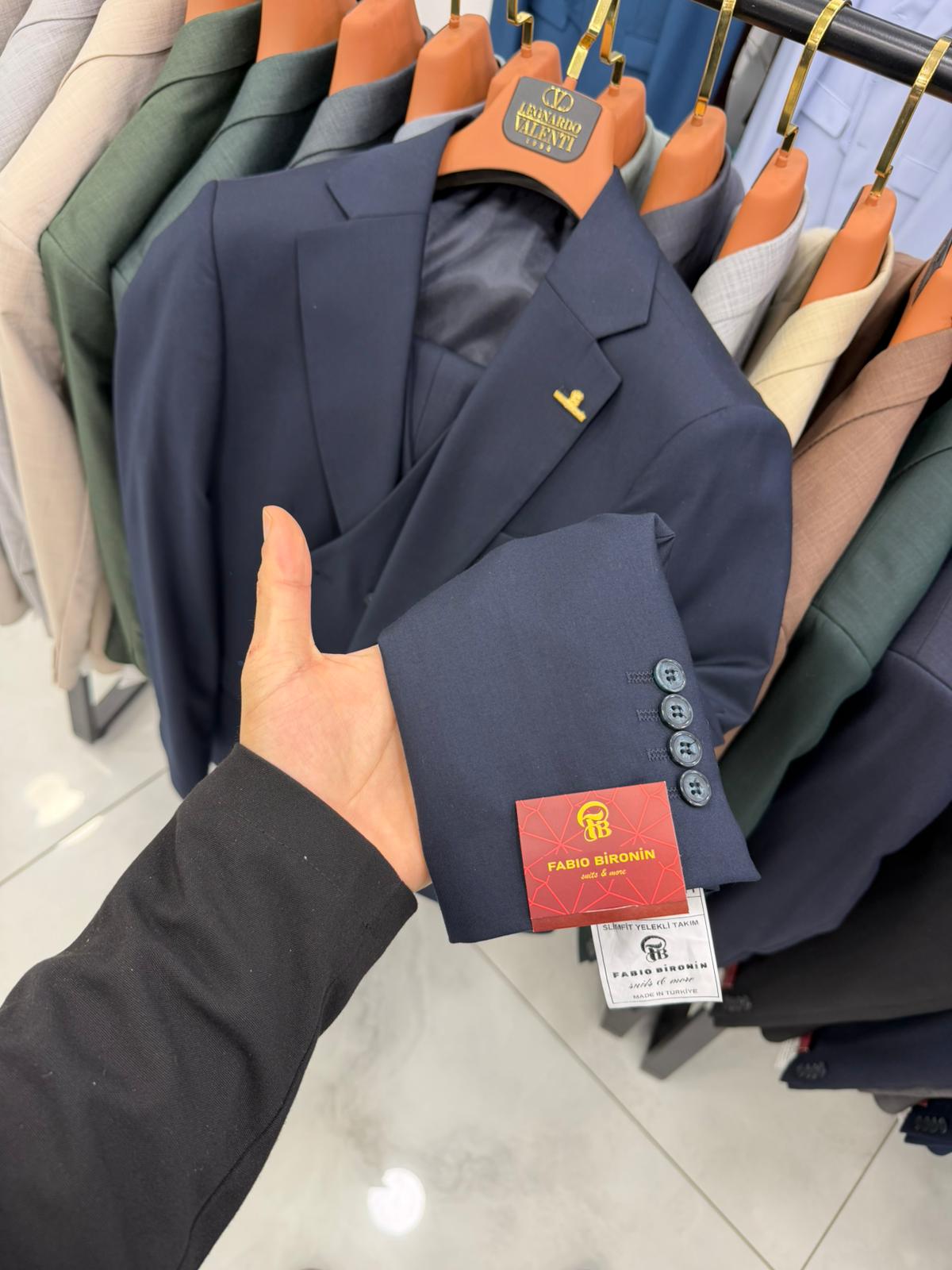 Fabio Bironin Executive Pinstripe Collection