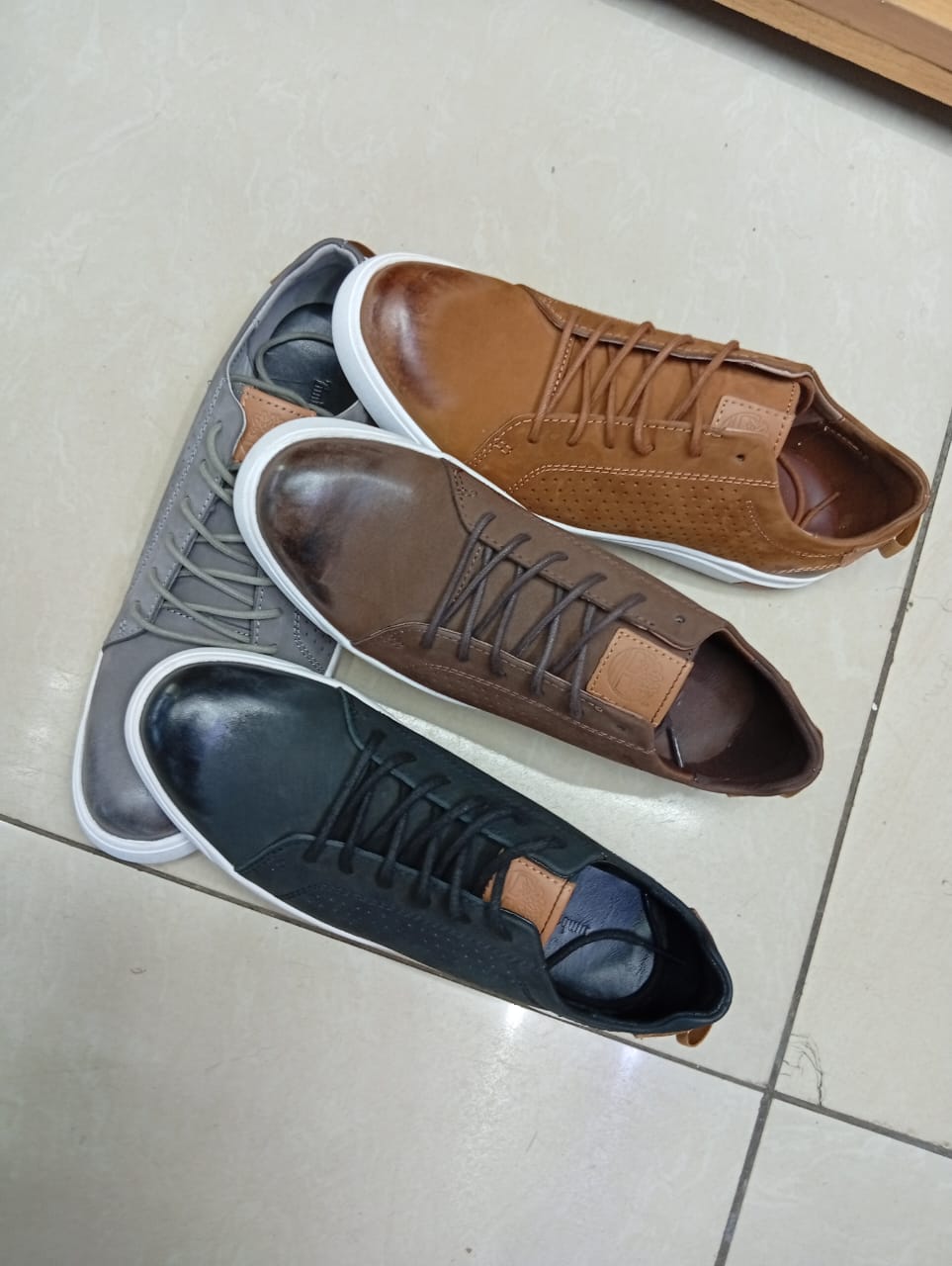 UrbanCraft Leather Sneakers