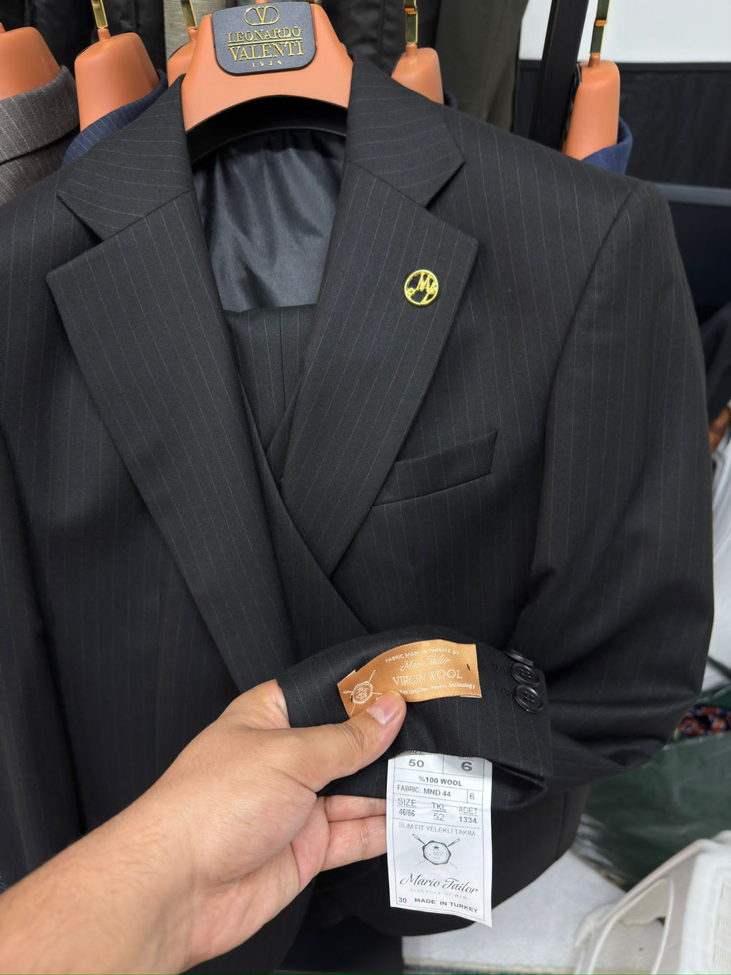 Fabio Bironin Executive Pinstripe Collection