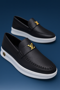 LV Premium Men’s Leather Loafer Collection