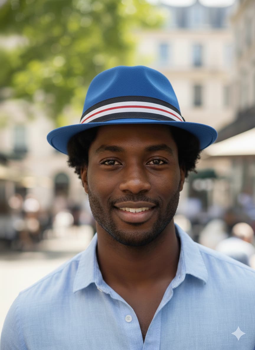 Classic Summer Fedora Hat – Breathable Straw Design