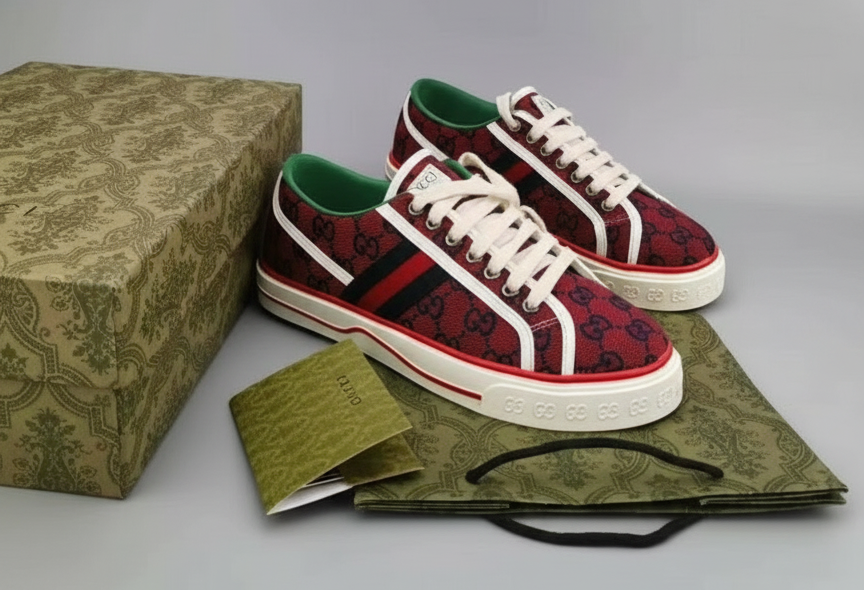 Fashion Sneakers | Designer-Style Casual Shoes with Patterned Finish