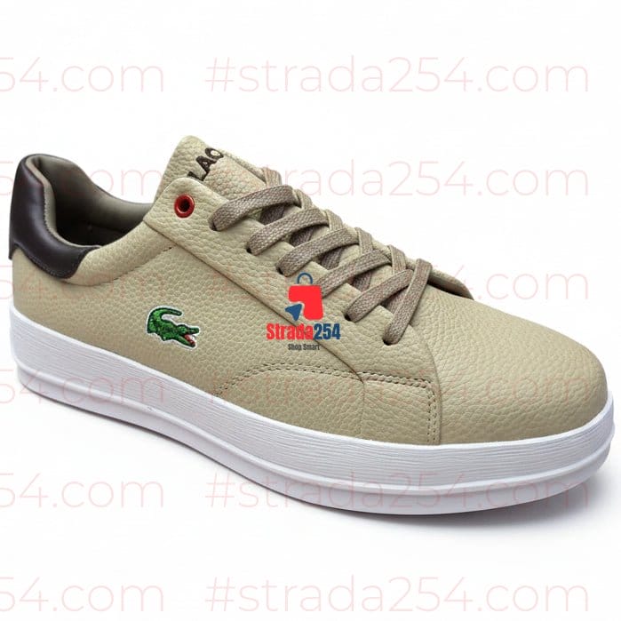 👟 Unisex Textured Leather Sneakers – Sport Luxe Edition