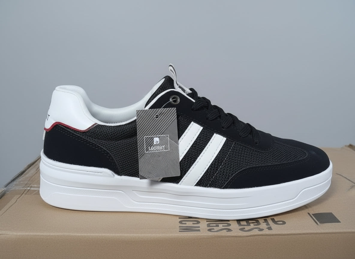 Lag Men’s Casual Sneakers – Breathable Mesh Low-Top Shoes with Cushioned Sole