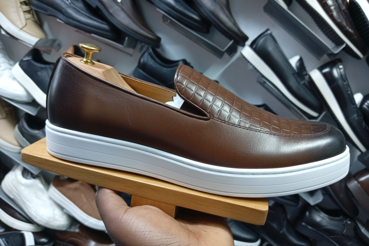 Monarch Grid Luxe Slip-On