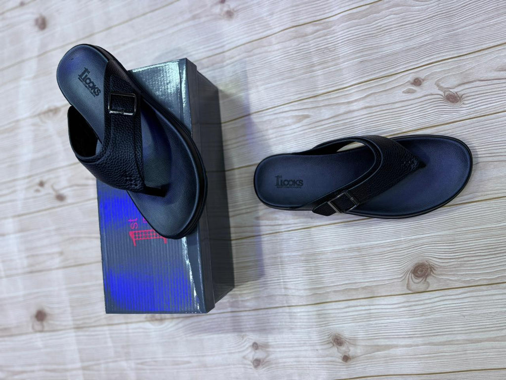 Men’s Premium Leather Sandals – Comfort & Style Combined