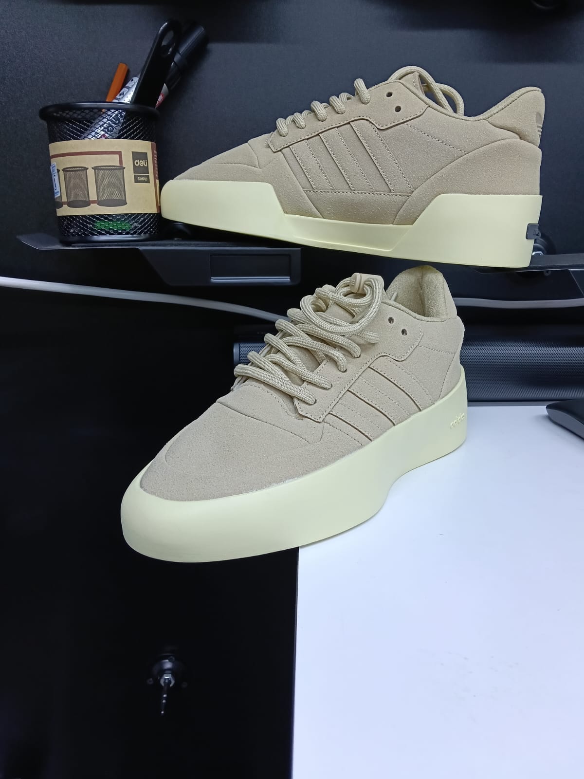 Suede Platform Sneakers