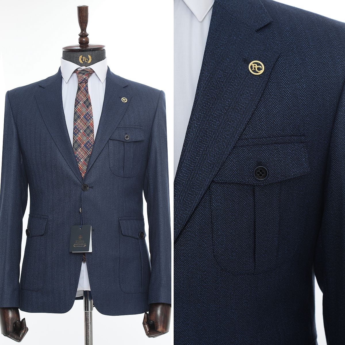 Men’s Tailored Blazer – Premium Smart Casual & Business Jacket