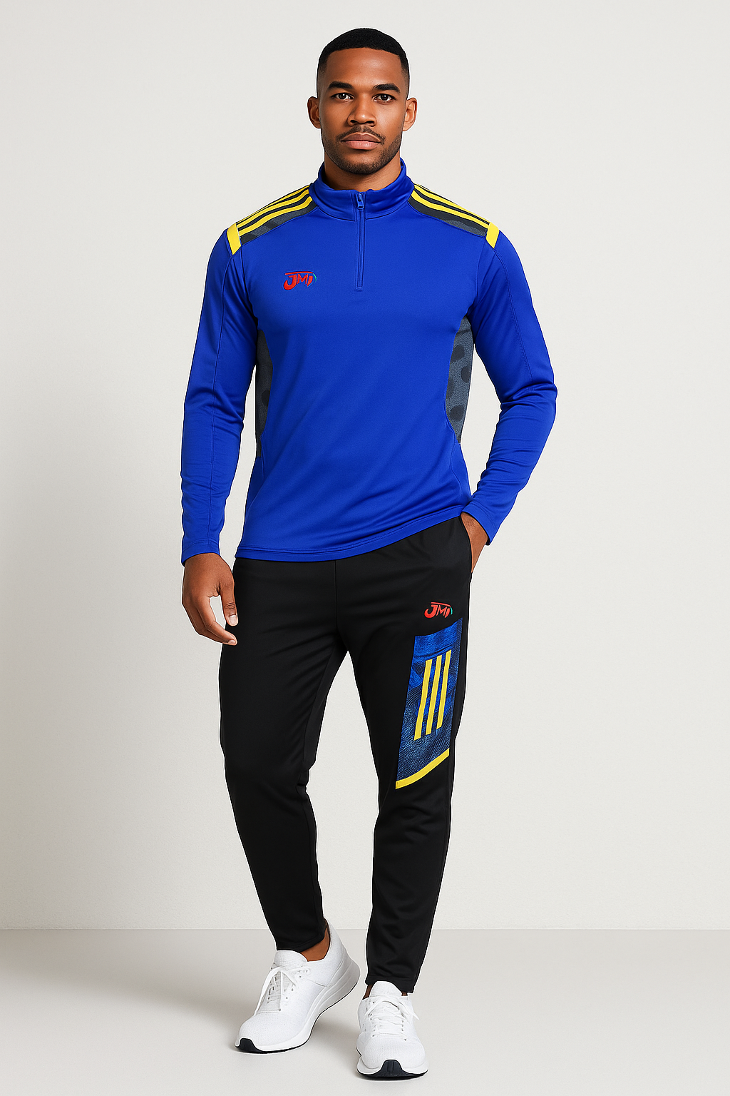 Men’s Sports Tracksuit Set – Jacket & Joggers