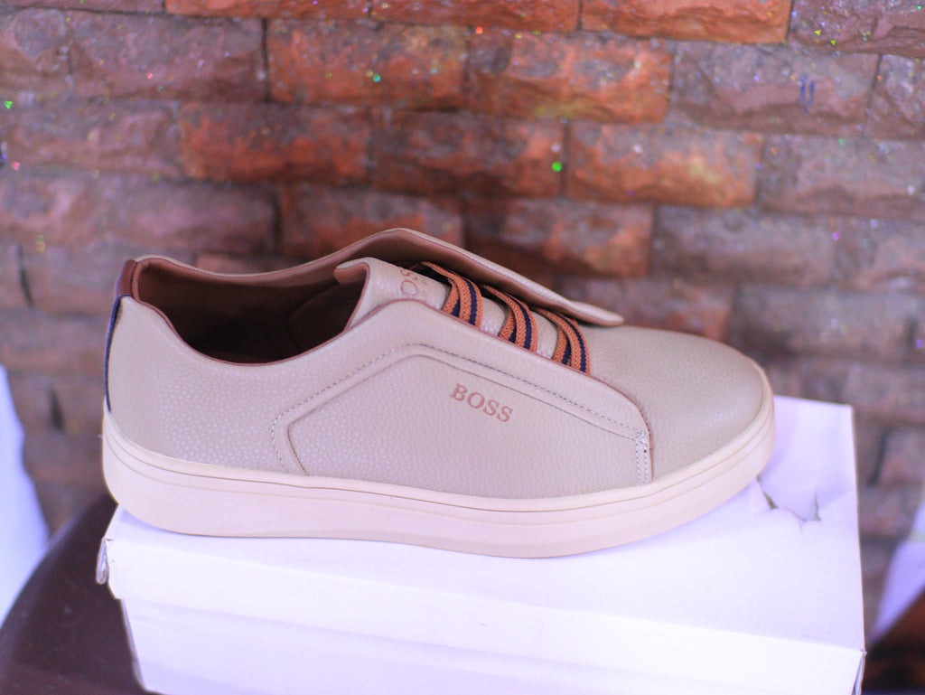 hidden elastic lacing system-Men Casual Shoes