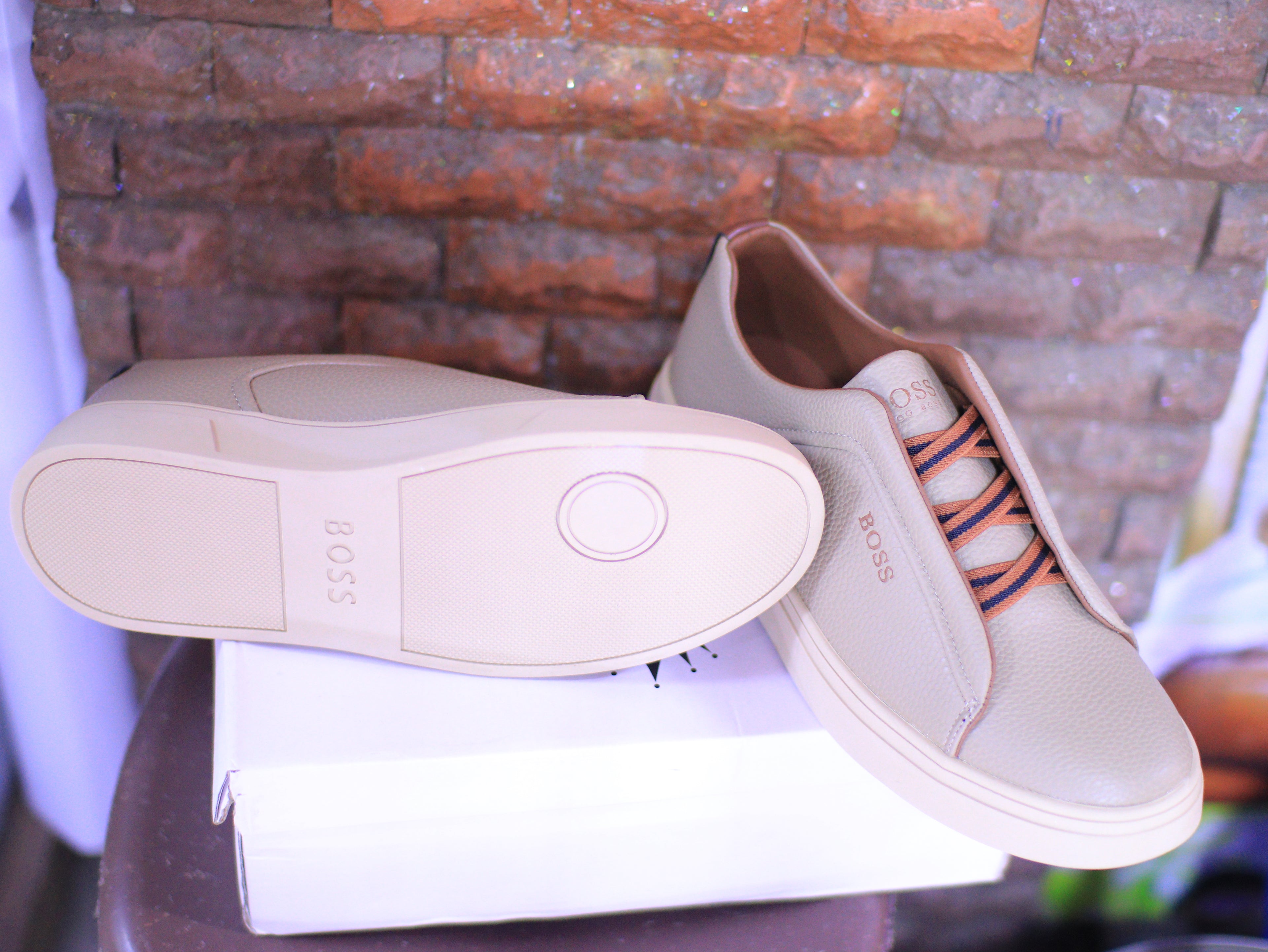 hidden elastic lacing system-Men Casual Shoes