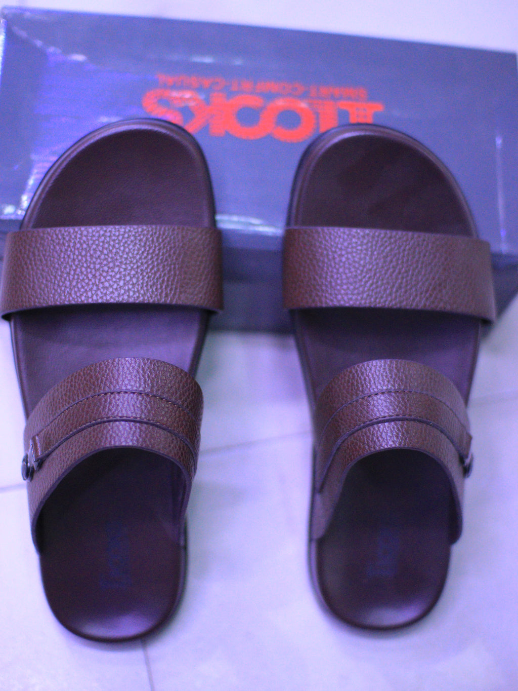 Men’s Premium Leather Sandals – Comfort & Style Combined