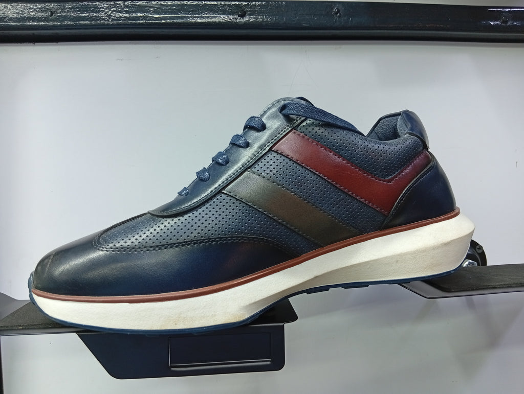 Men’s Retro-Inspired Leather Sneakers