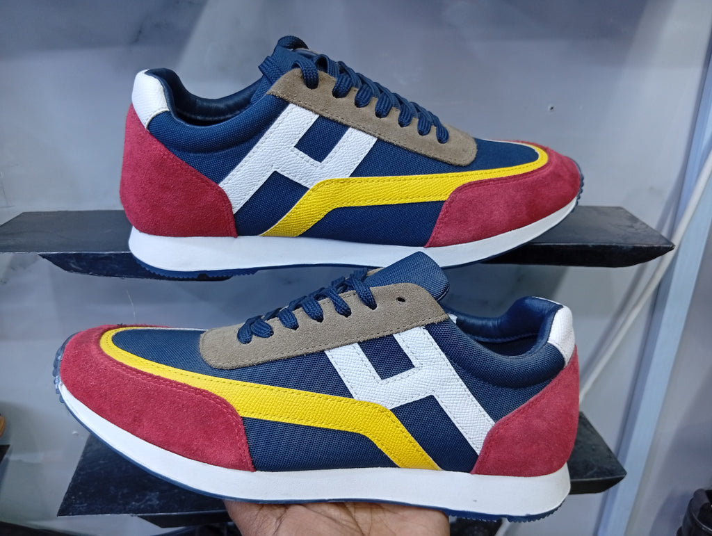 Harms “H-Stride Retro Runner” Sneakers