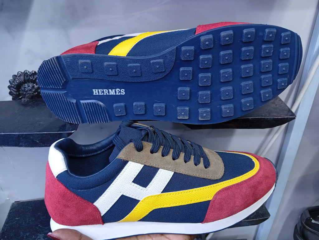 Harms “H-Stride Retro Runner” Sneakers