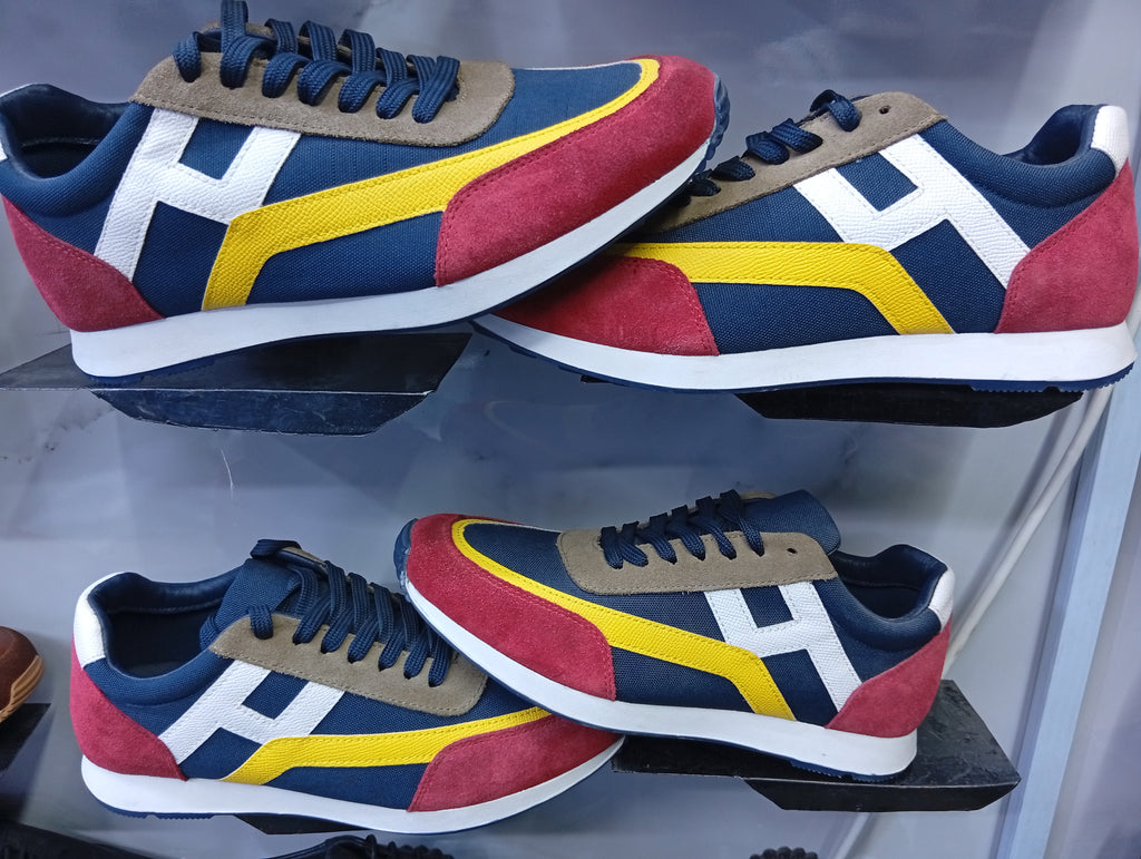 Harms “H-Stride Retro Runner” Sneakers