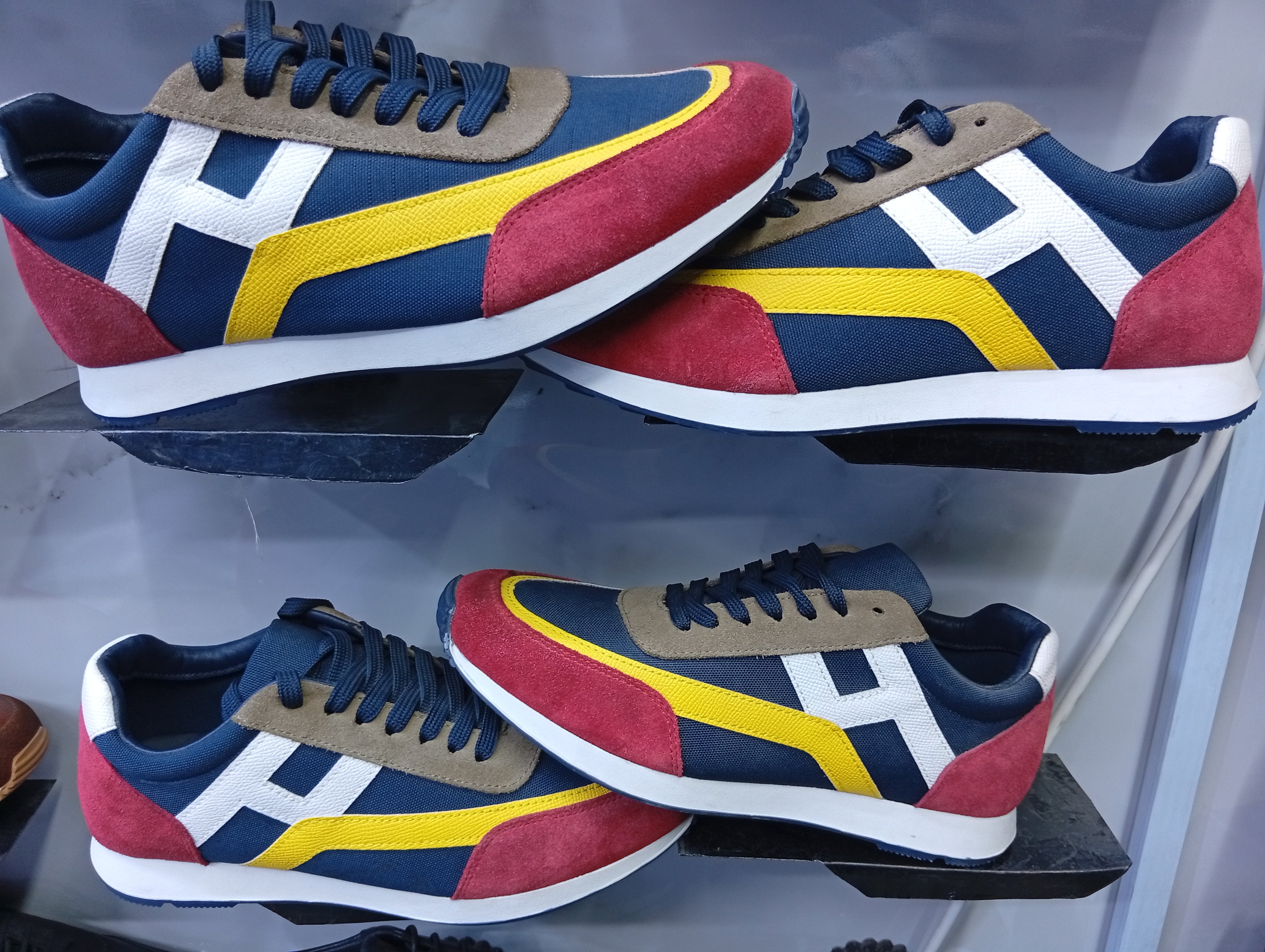 Harms “H-Stride Retro Runner” Sneakers