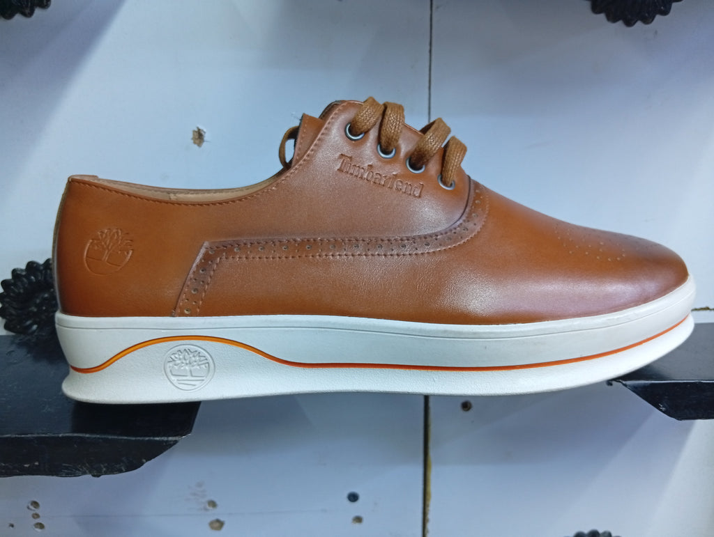 Comfort-Lite Urban Oxford – Premium Leather Casual Sneaker